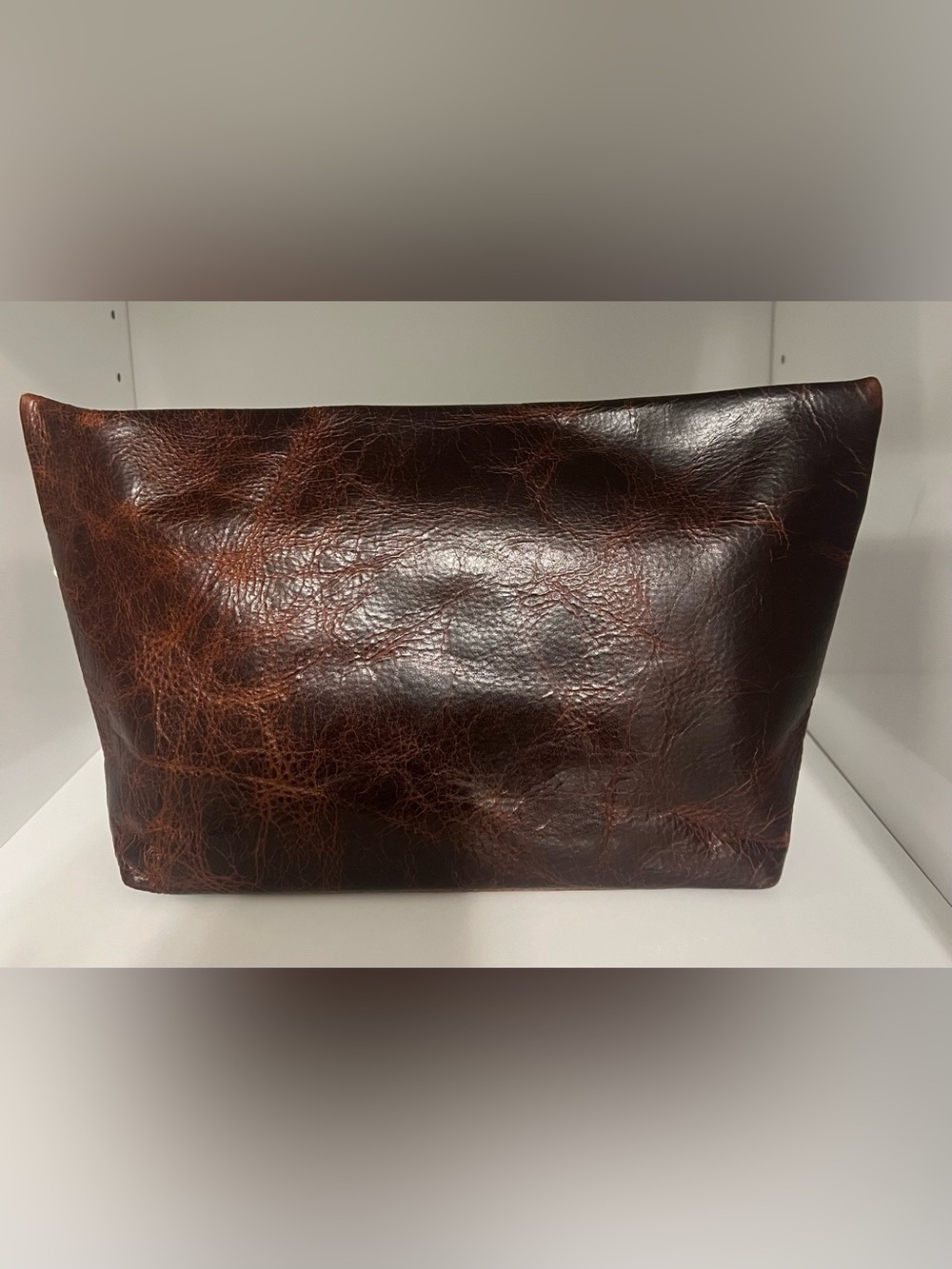 Portland Leather Goods Large Zip Pouch - Picture 2 of 4